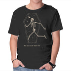 On The Other Side – Horror Graphic T-Shirt in black, product display