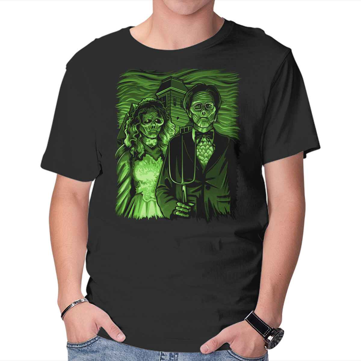 Netherworld Gothic – Halloween Graphic T-Shirt