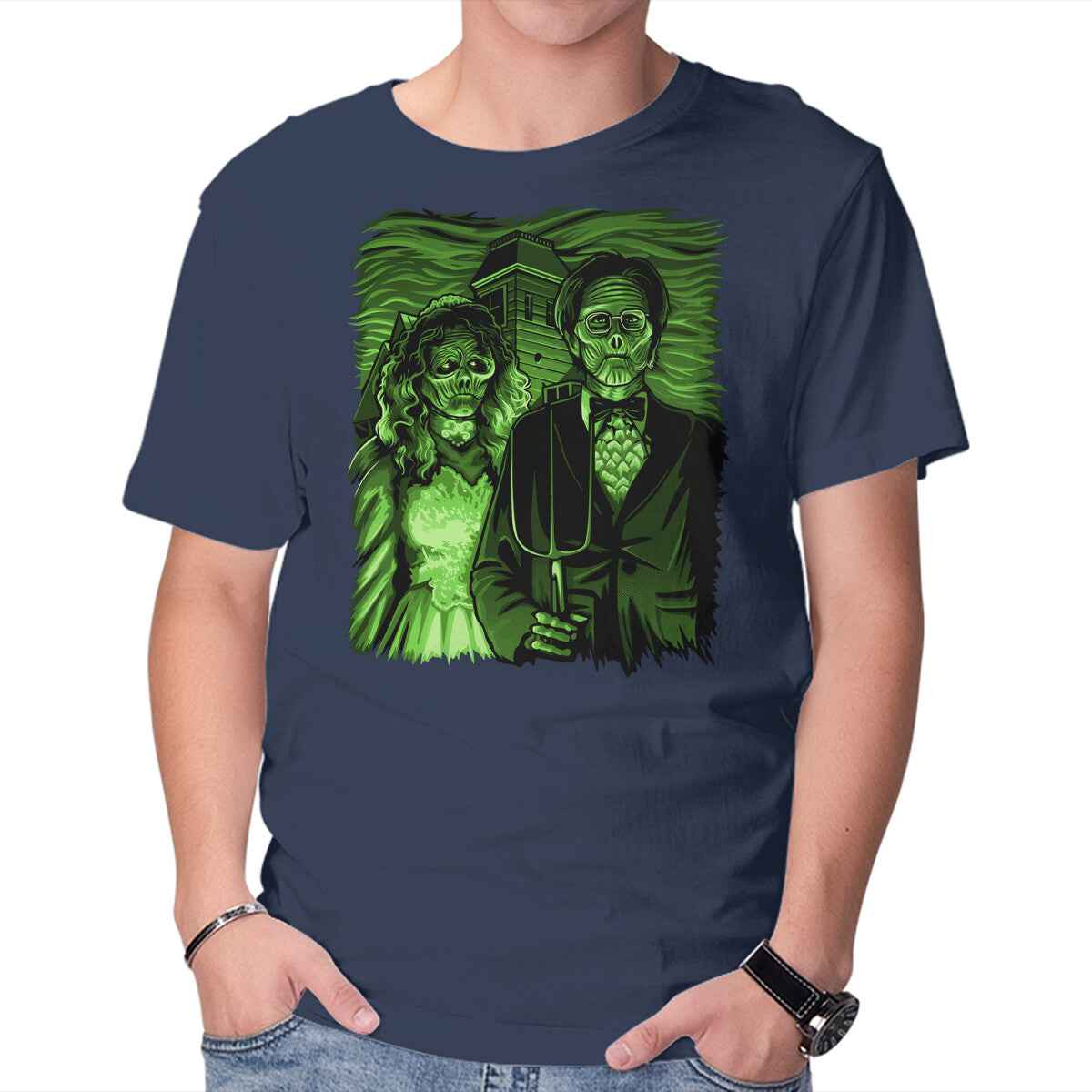 Netherworld Gothic – Halloween Graphic T-Shirt