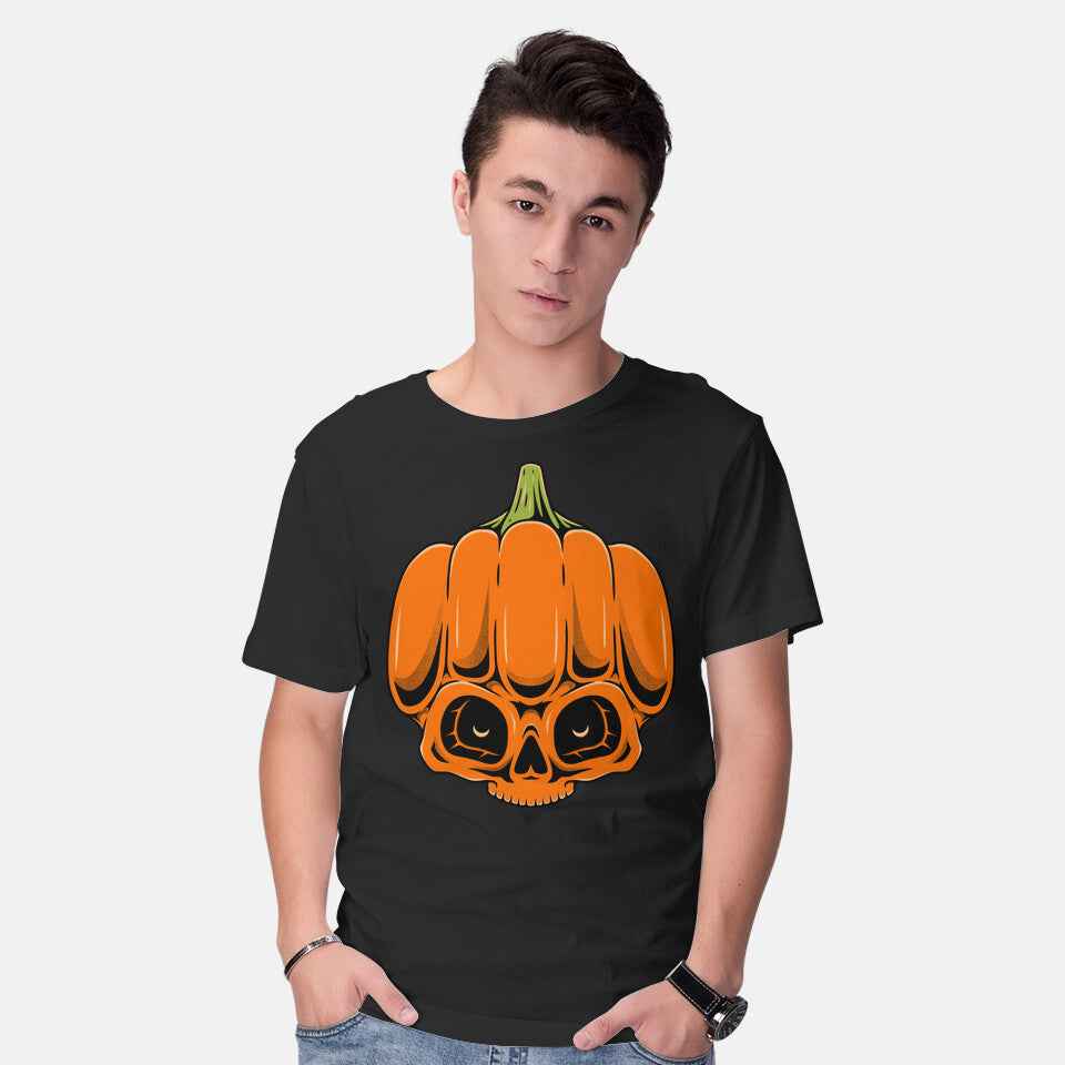 The Pumpkin Skull – Halloween Graphic T-Shirt