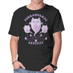 Purranormal Cativity – Cat Graphic T-Shirt