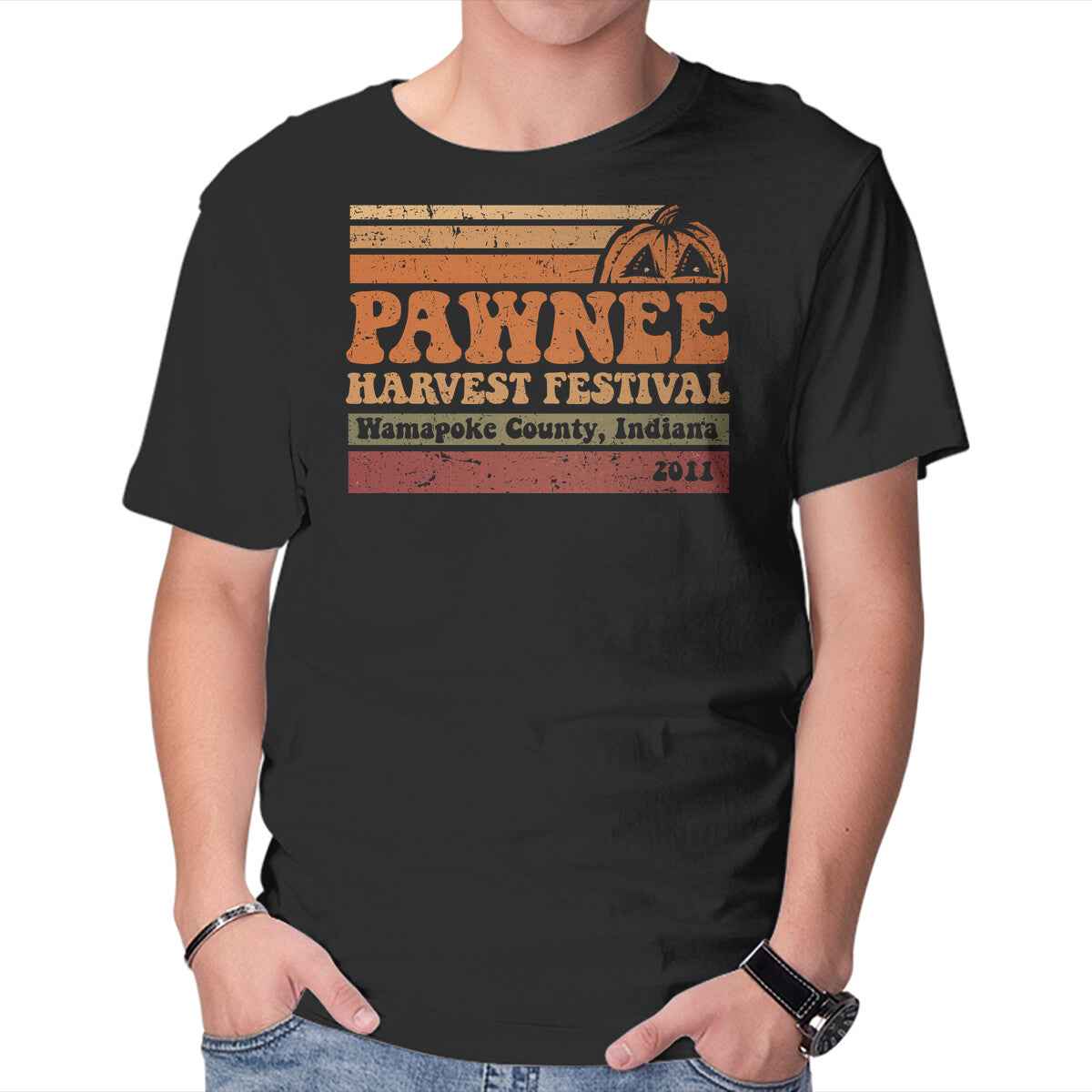 Pawnee Harvest Festival – Halloween Graphic T-Shirt