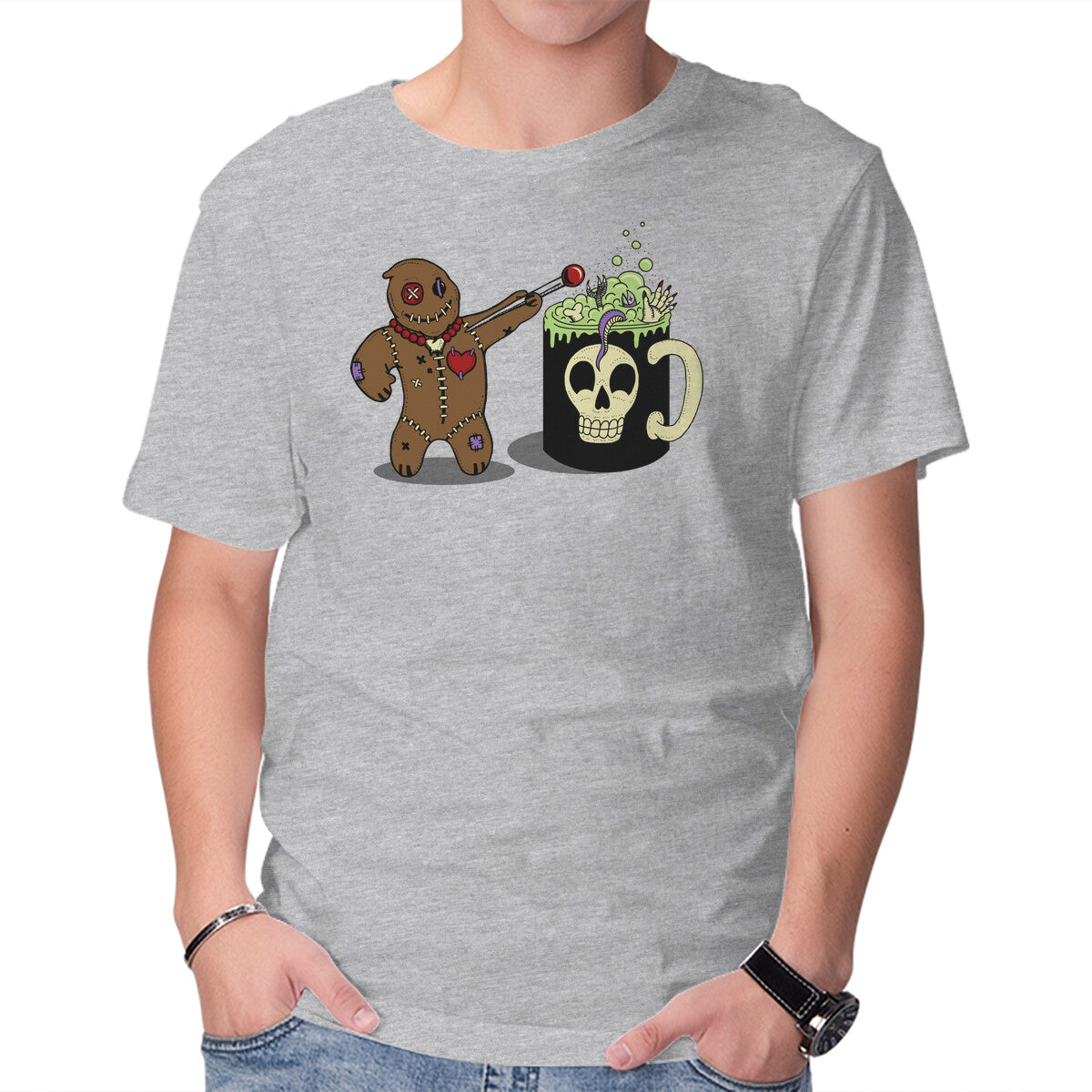Voodoo Brew – Halloween Graphic T-Shirt