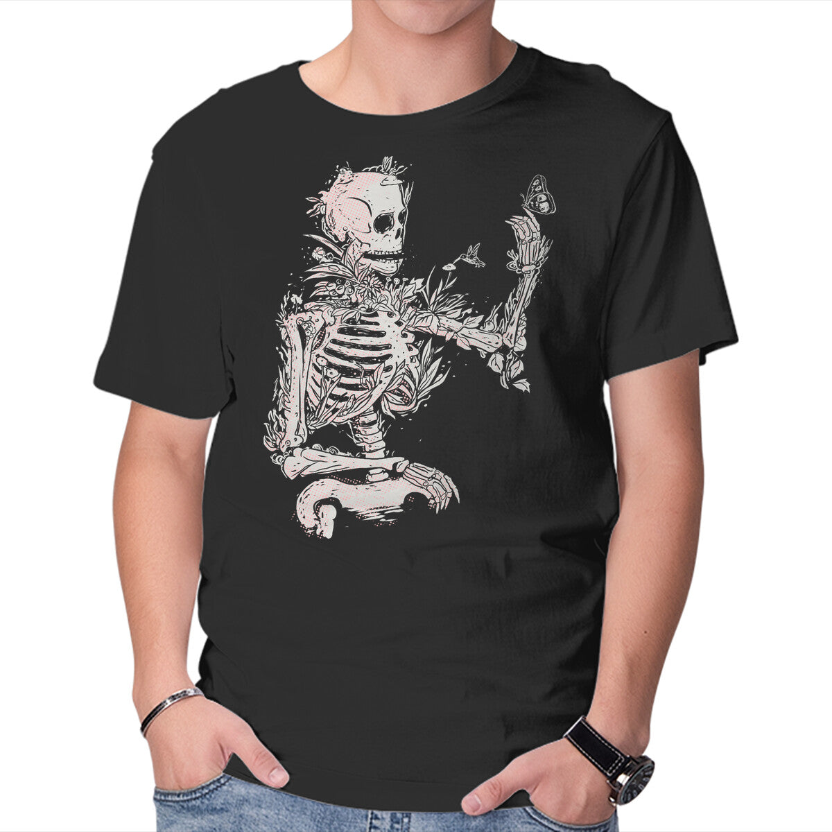 The Inner Gardener – Halloween Graphic T-Shirt in black, product display