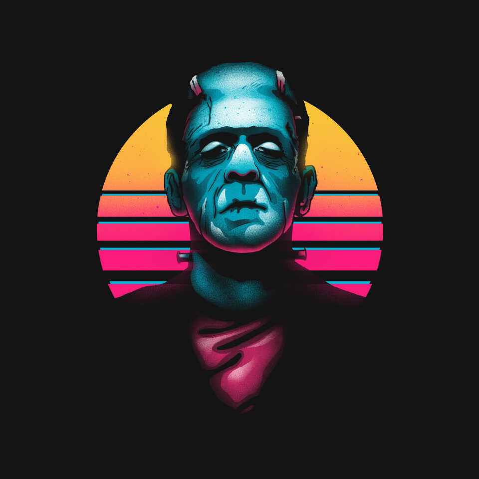 Retro Monsta – Horror Graphic T-Shirt