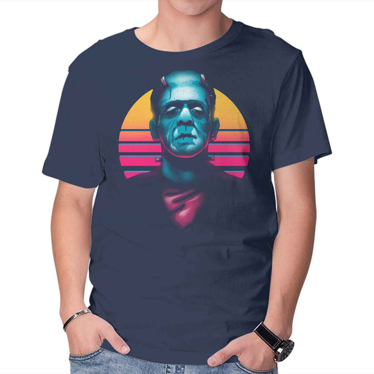 Retro Monsta – Horror Graphic T-Shirt