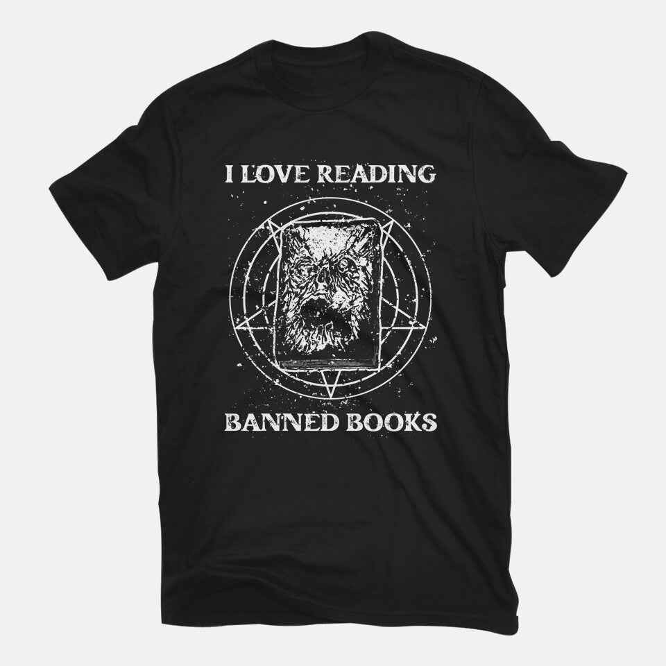 Evil Reader – Halloween Graphic T-Shirt