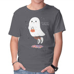 Candy Ghost – Halloween Graphic T-Shirt