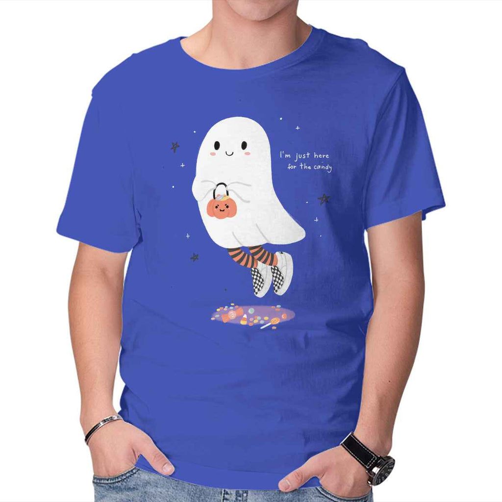 Candy Ghost – Halloween Graphic T-Shirt