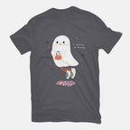 Candy Ghost – Halloween Graphic T-Shirt