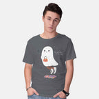 Candy Ghost – Halloween Graphic T-Shirt