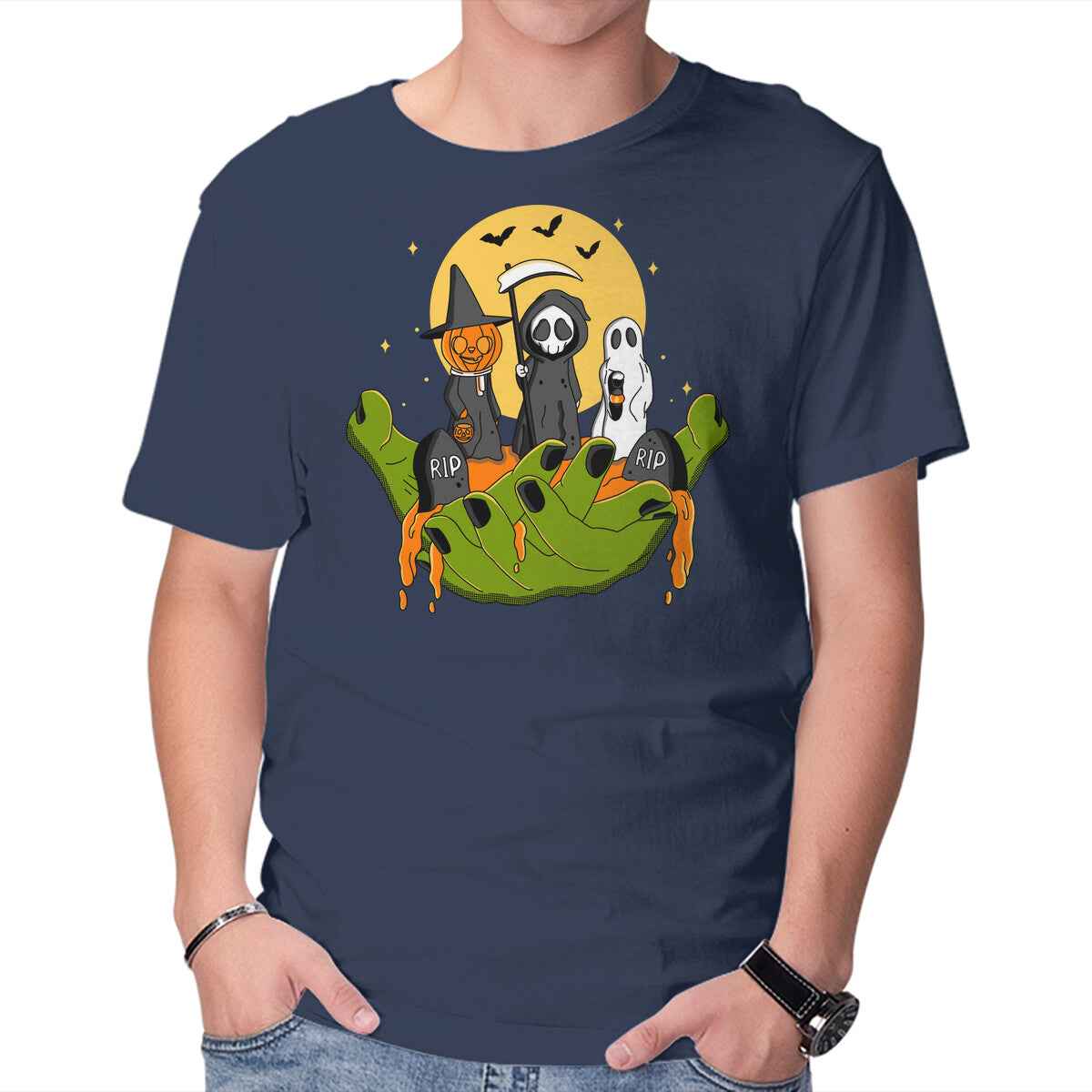 A Piece Of Halloween – Halloween Graphic T-Shirt