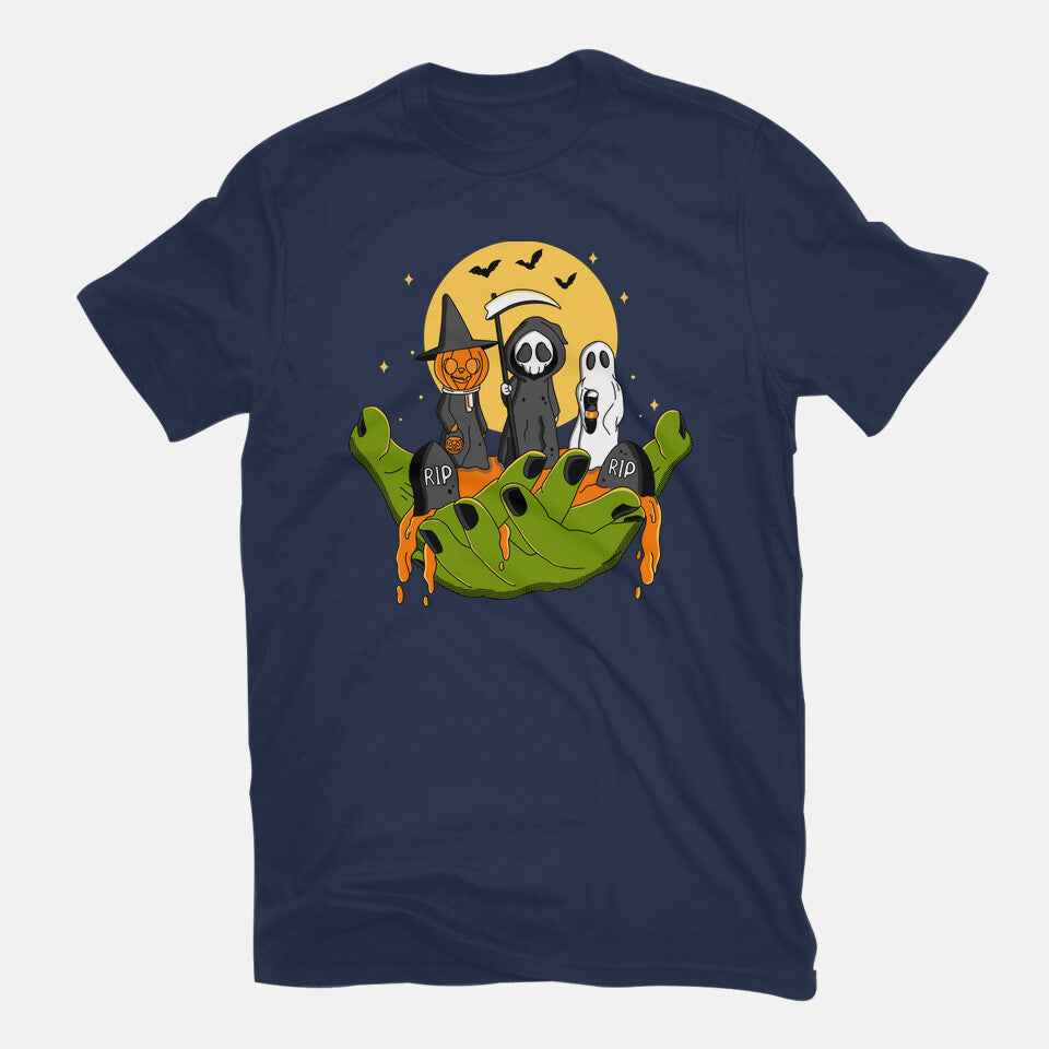 A Piece Of Halloween – Halloween Graphic T-Shirt