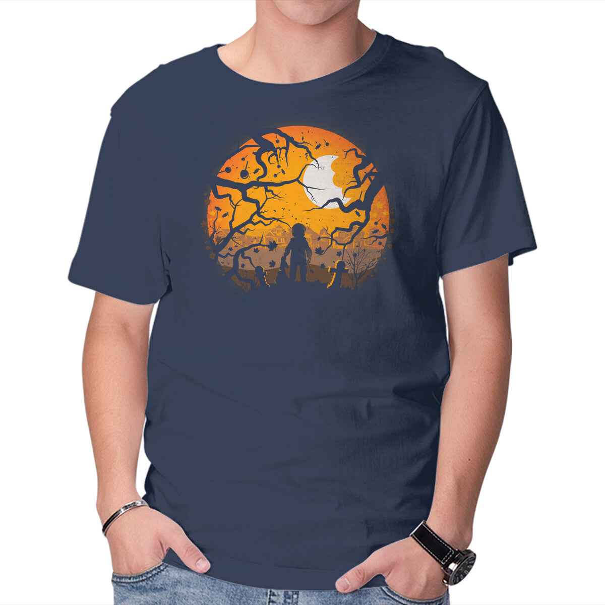 Tricking And Treating – Halloween Graphic T-Shirt