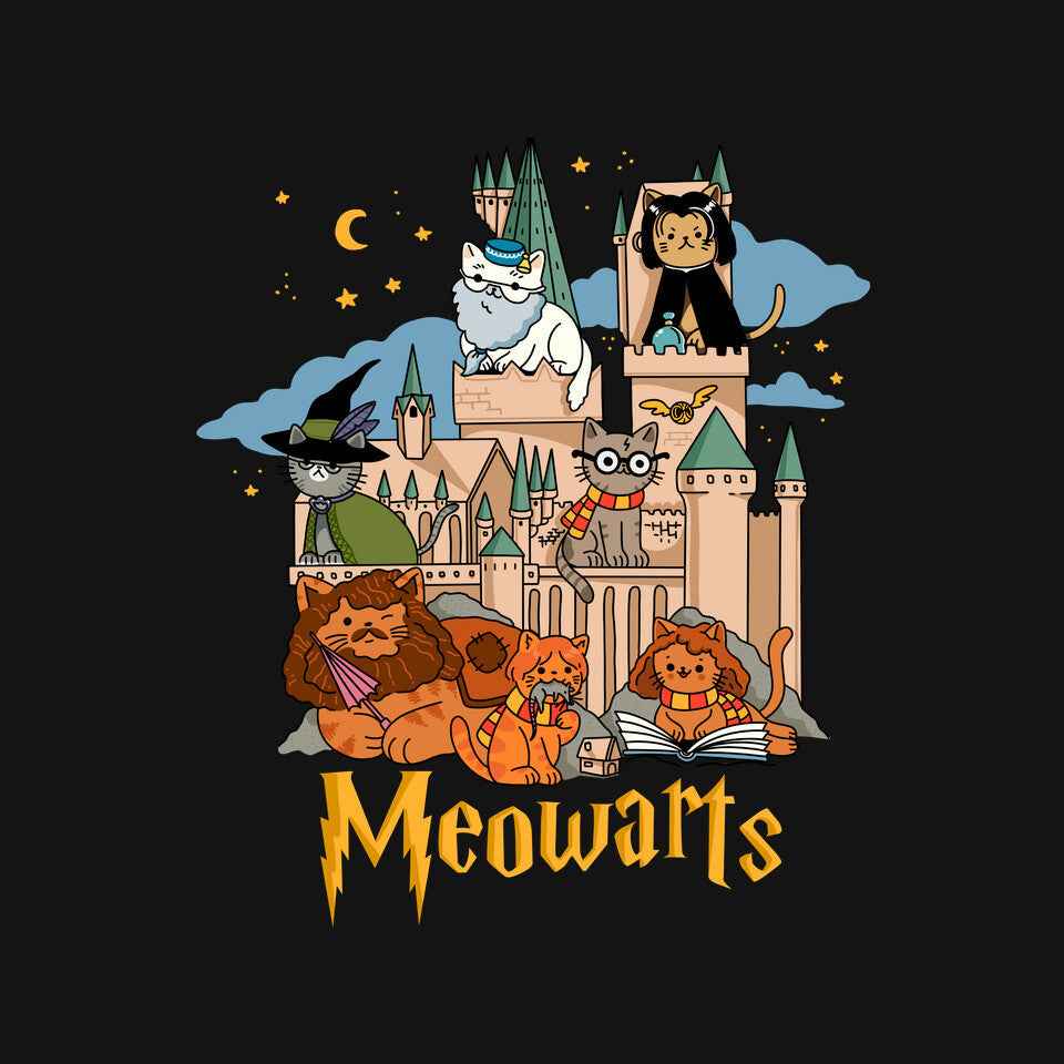 Meowarts – Cat Graphic T-Shirt