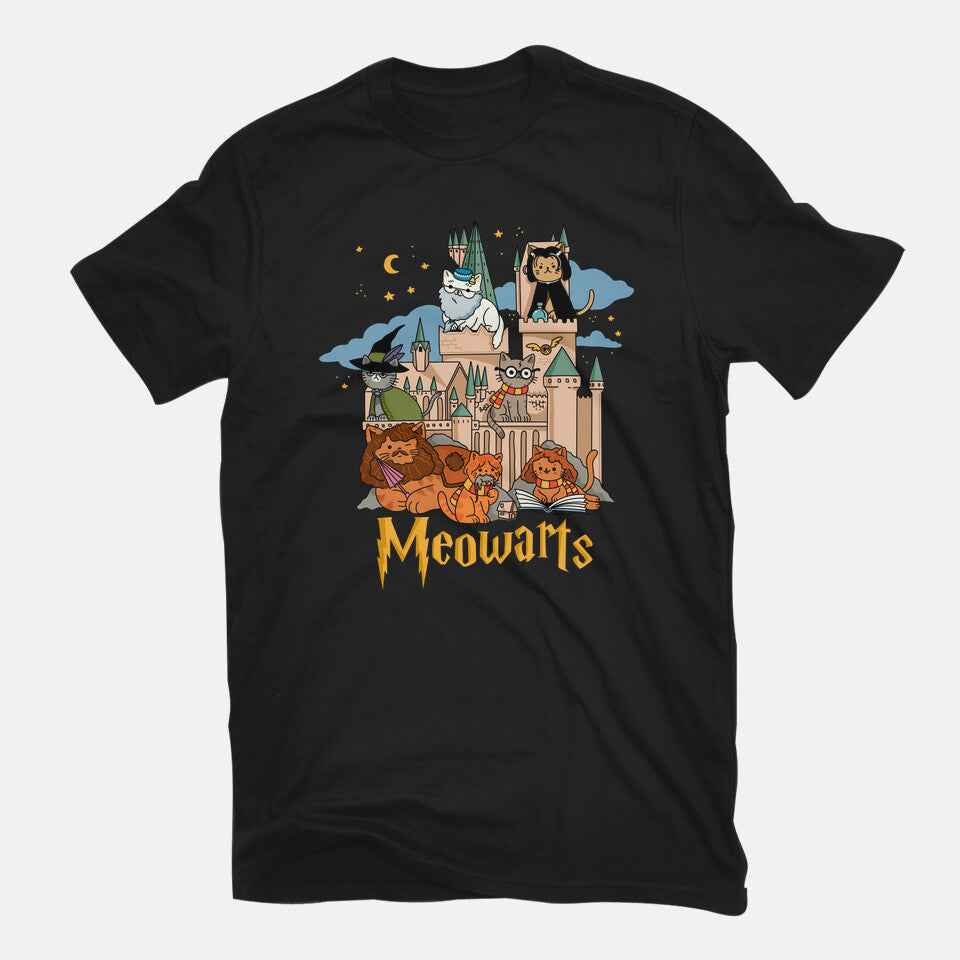 Meowarts – Cat Graphic T-Shirt