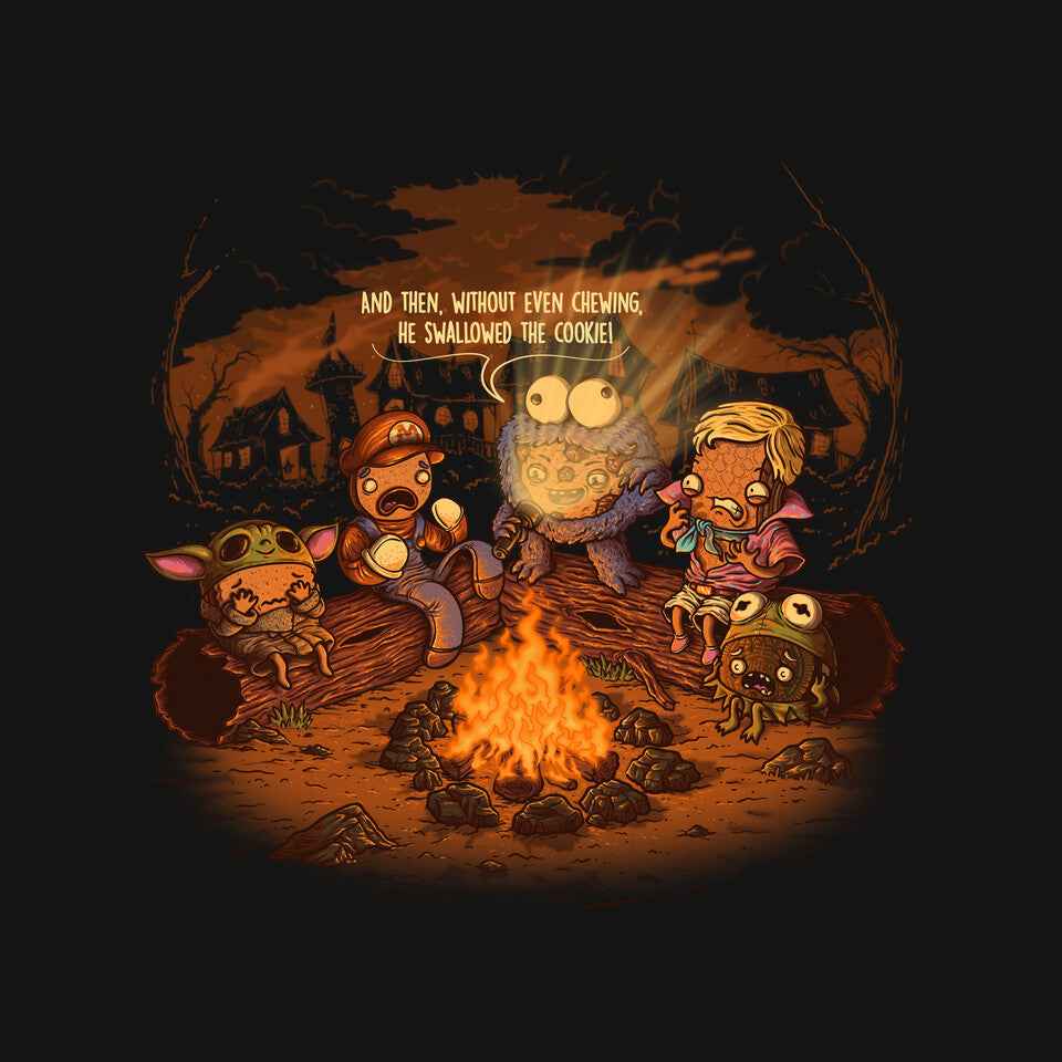 Cookie Monster Tales – Halloween Graphic T-Shirt