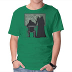 Force 101 – Sci-Fi Graphic T-Shirt in green, product display