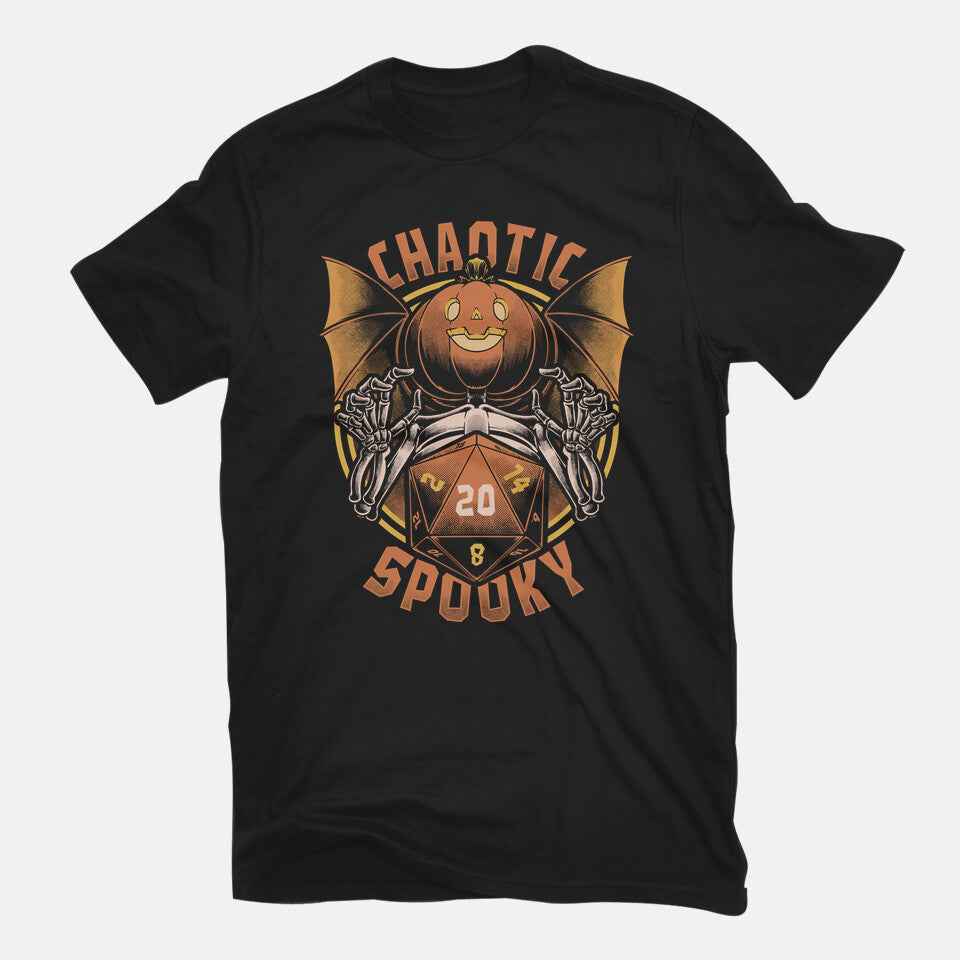 Chaotic Spooky Halloween RPG – Halloween Graphic T-Shirt