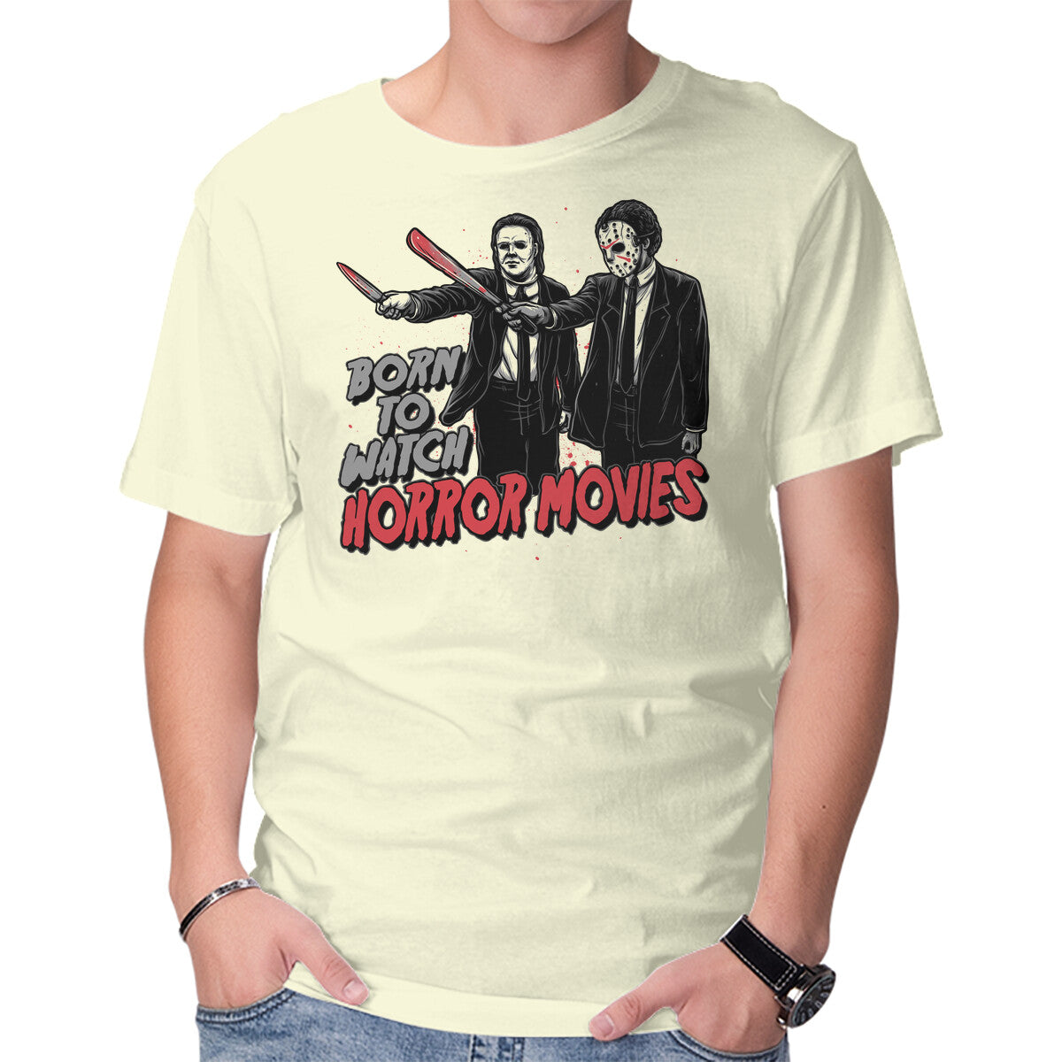 Horror Duo – Halloween Graphic T-Shirt