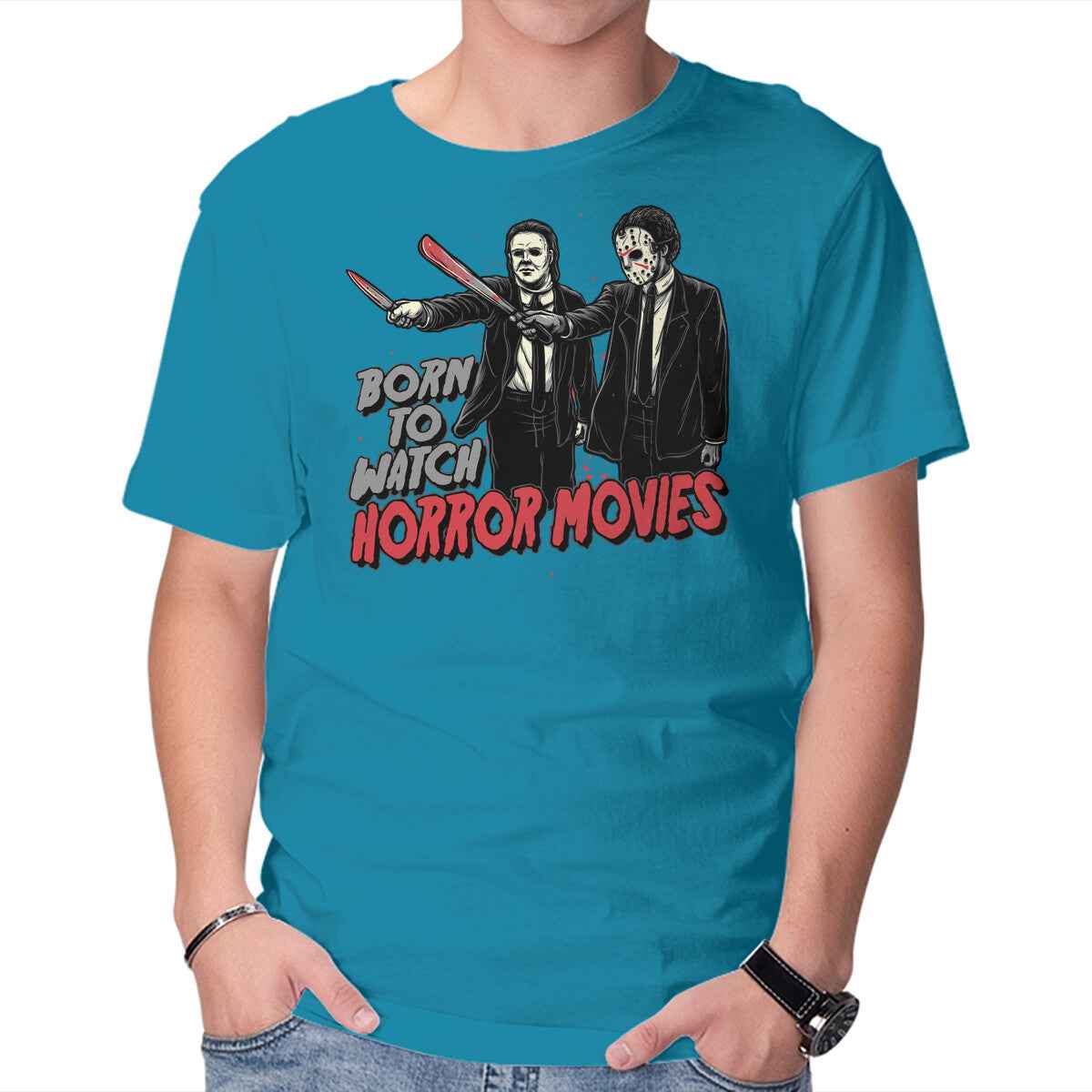 Horror Duo – Halloween Graphic T-Shirt