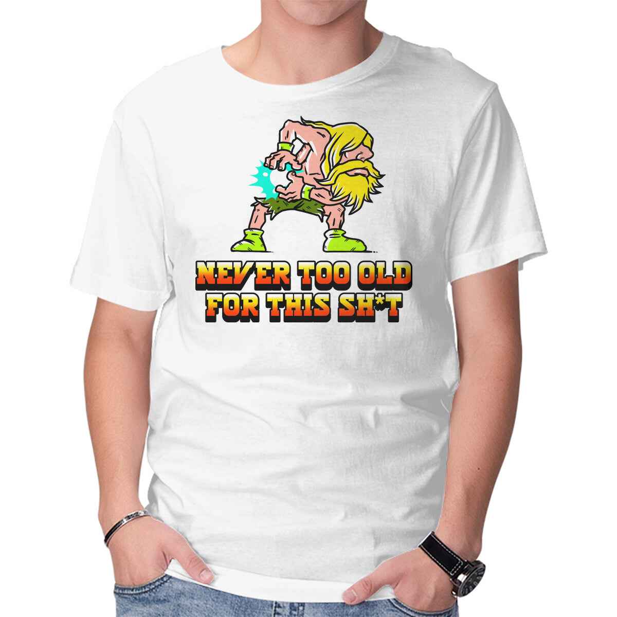 Never Too Old – Gaming Graphic T-Shirt