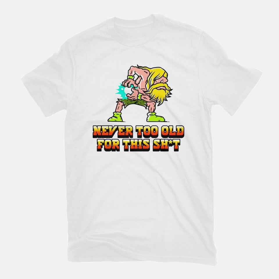 Never Too Old – Gaming Graphic T-Shirt