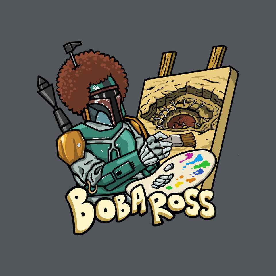 Bob-A-Ross – Sci-Fi Graphic T-Shirt