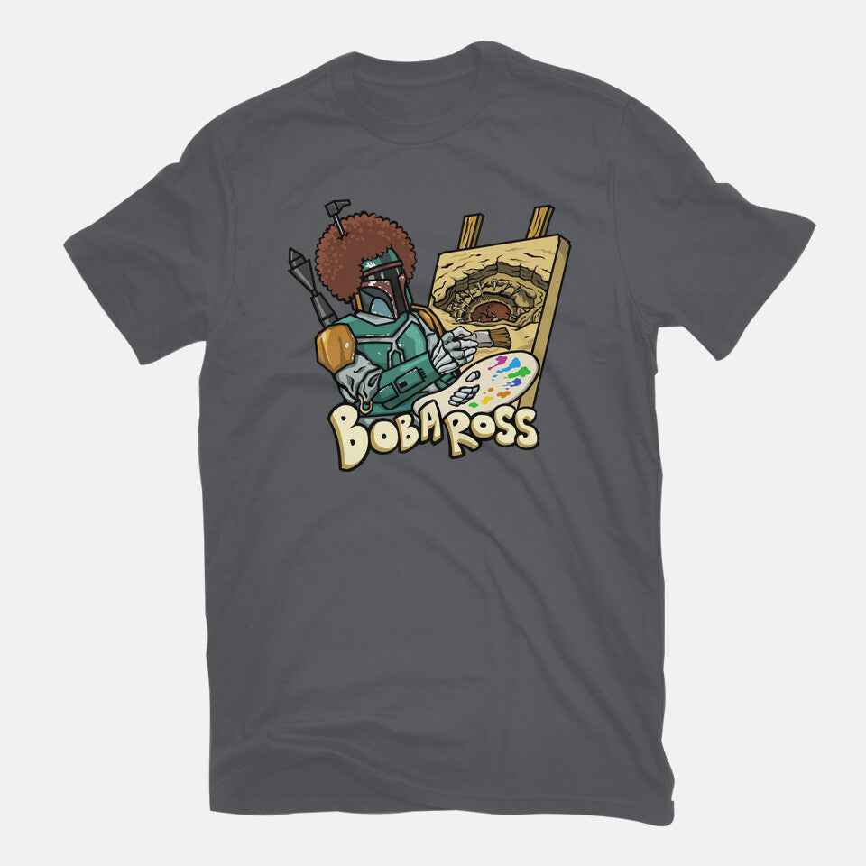 Bob-A-Ross – Sci-Fi Graphic T-Shirt