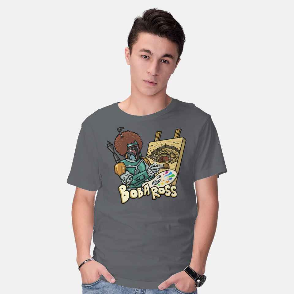 Bob-A-Ross – Sci-Fi Graphic T-Shirt