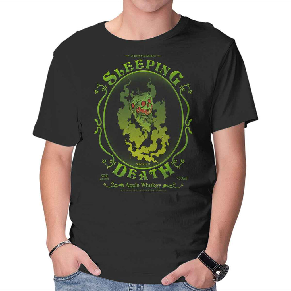 Sleeping Death Whiskey – Fantasy Graphic T-Shirt