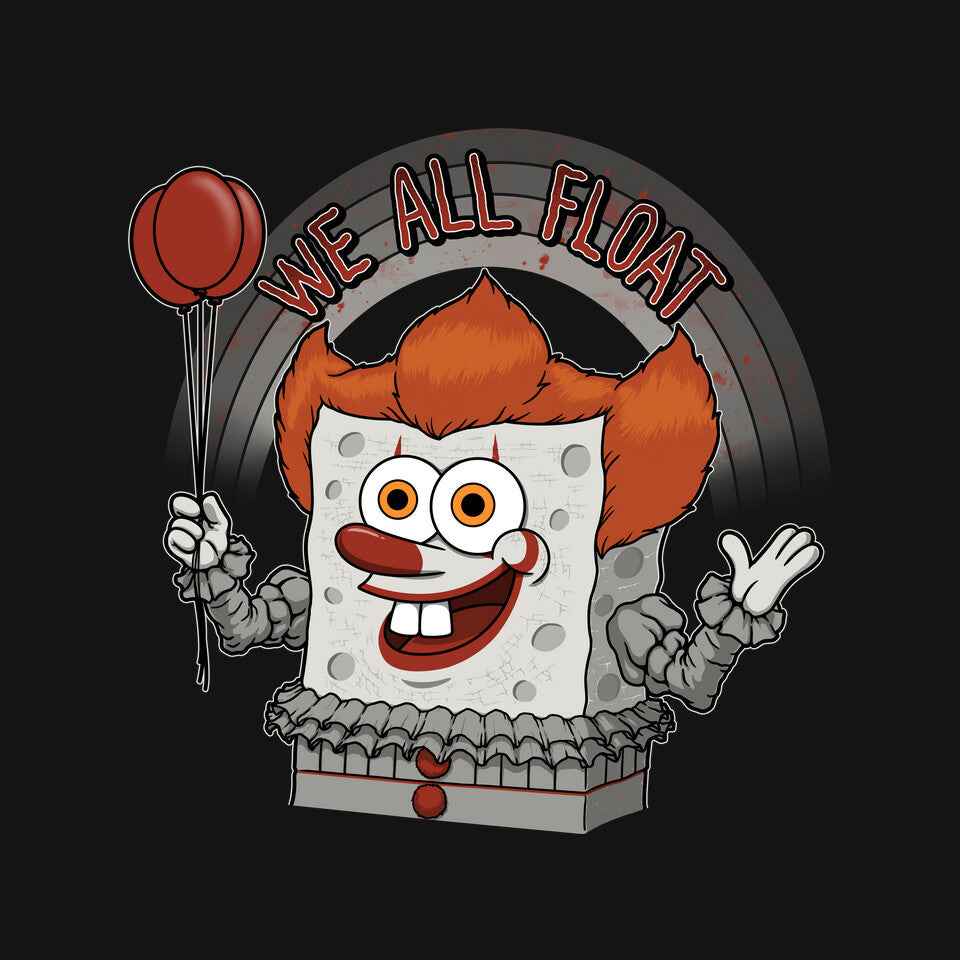As Long As We All Float – Horror Graphic T-Shirt