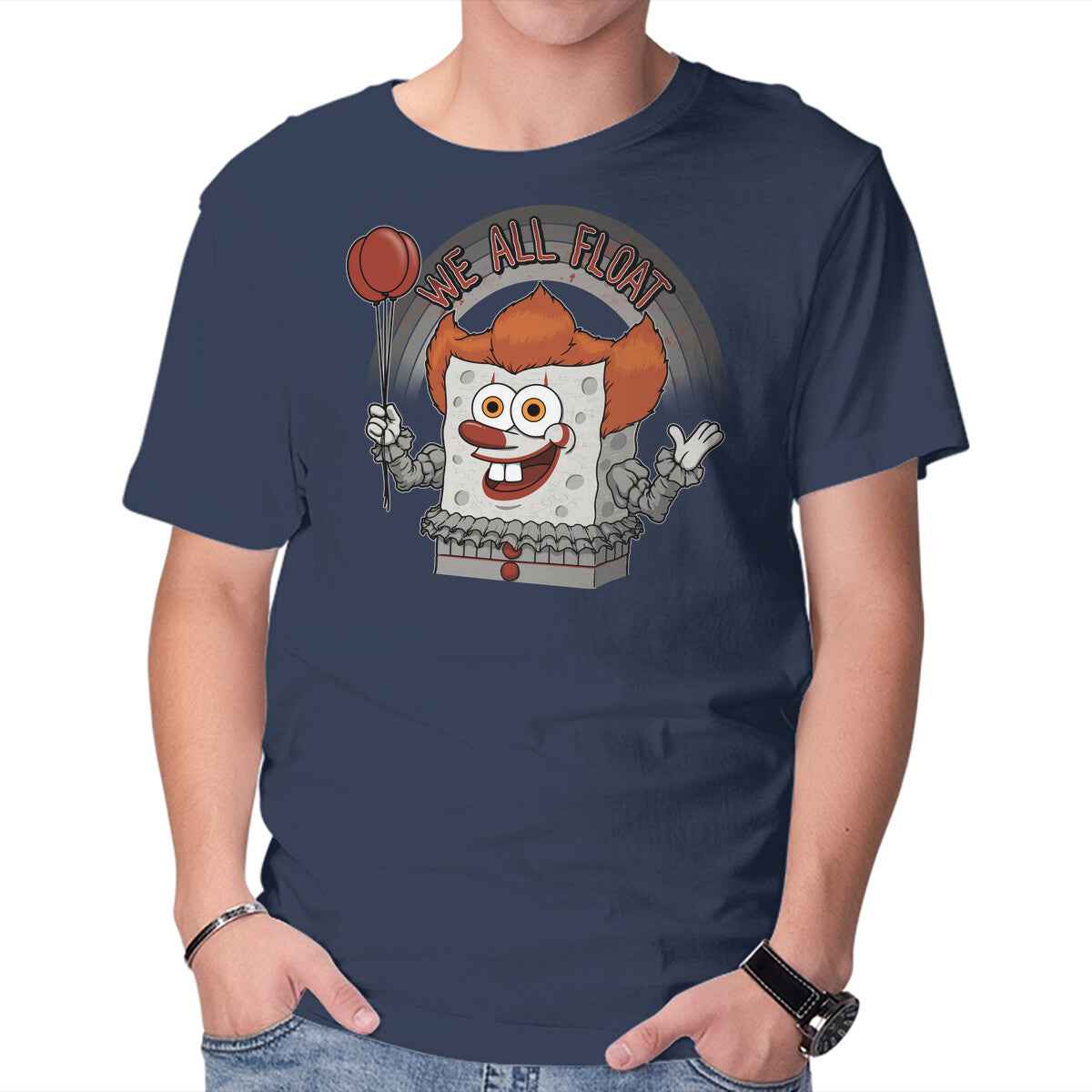 As Long As We All Float – Horror Graphic T-Shirt
