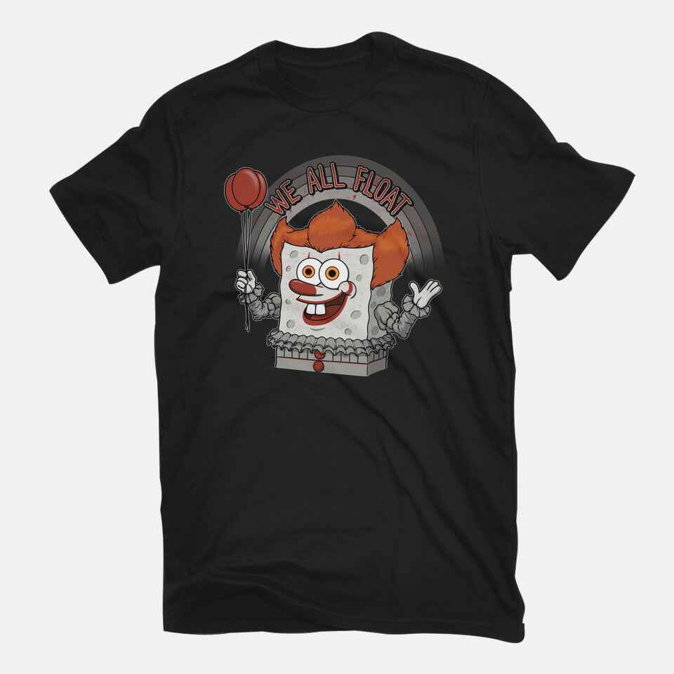 As Long As We All Float – Horror Graphic T-Shirt