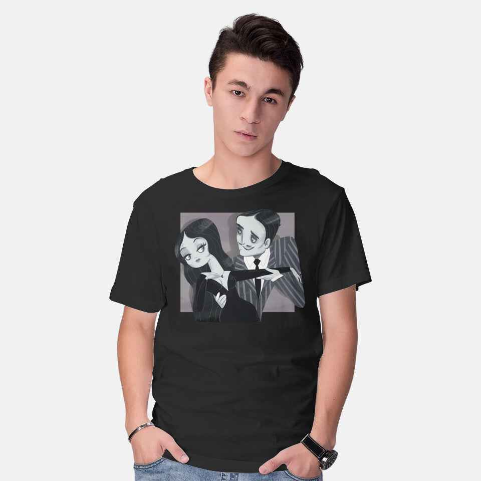 Black And White Love – Halloween Graphic T-Shirt