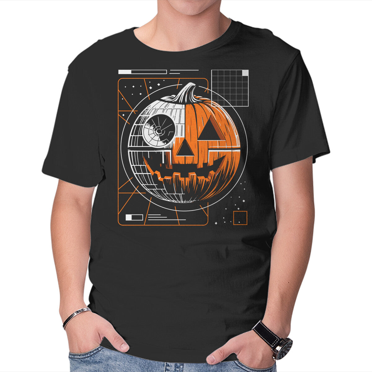 The Ultimate Weapon – Halloween Graphic T-Shirt in black, product display