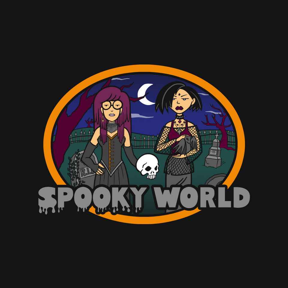 Spooky World – Halloween Graphic T-Shirt