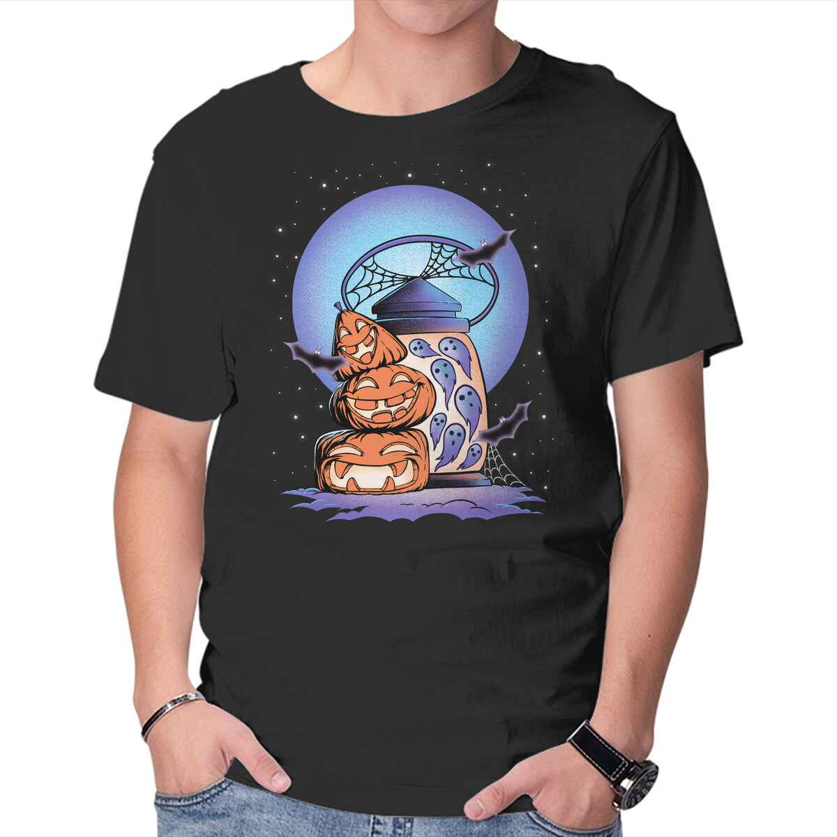 Primitive Pumpkins – Halloween Graphic T-Shirt