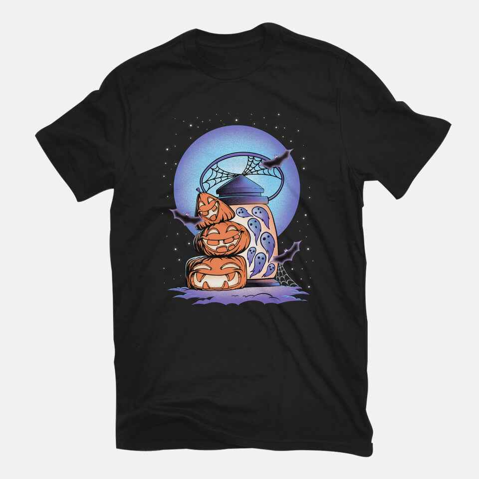 Primitive Pumpkins – Halloween Graphic T-Shirt