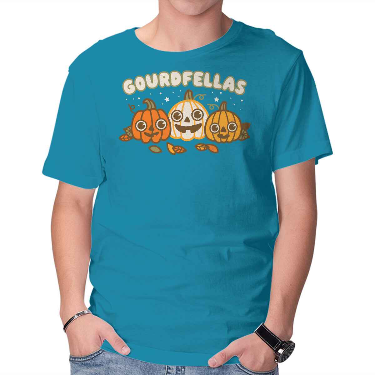 Gourdfellas – Halloween Graphic T-Shirt