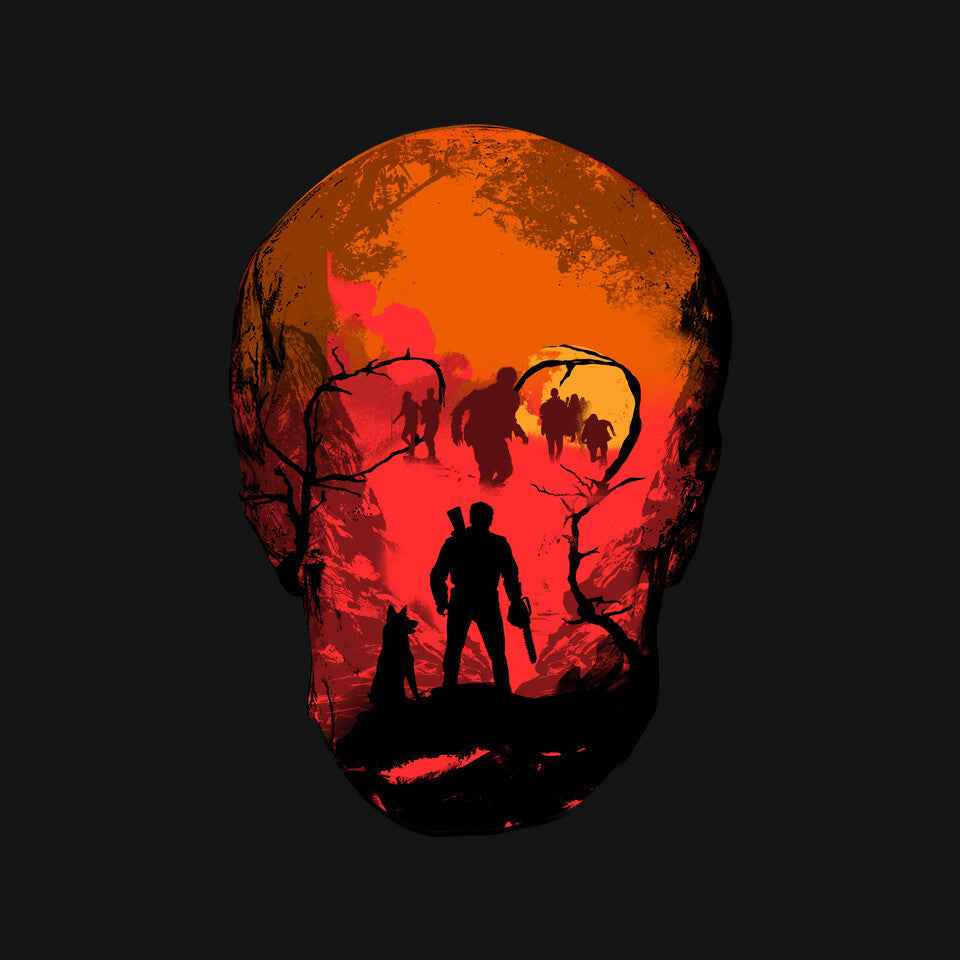 Evil Dead Fight – Horror Graphic T-Shirt
