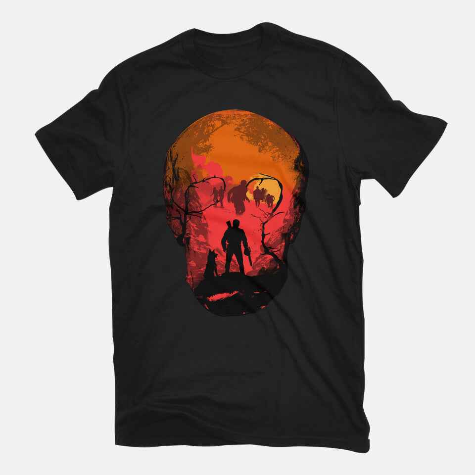 Evil Dead Fight – Horror Graphic T-Shirt