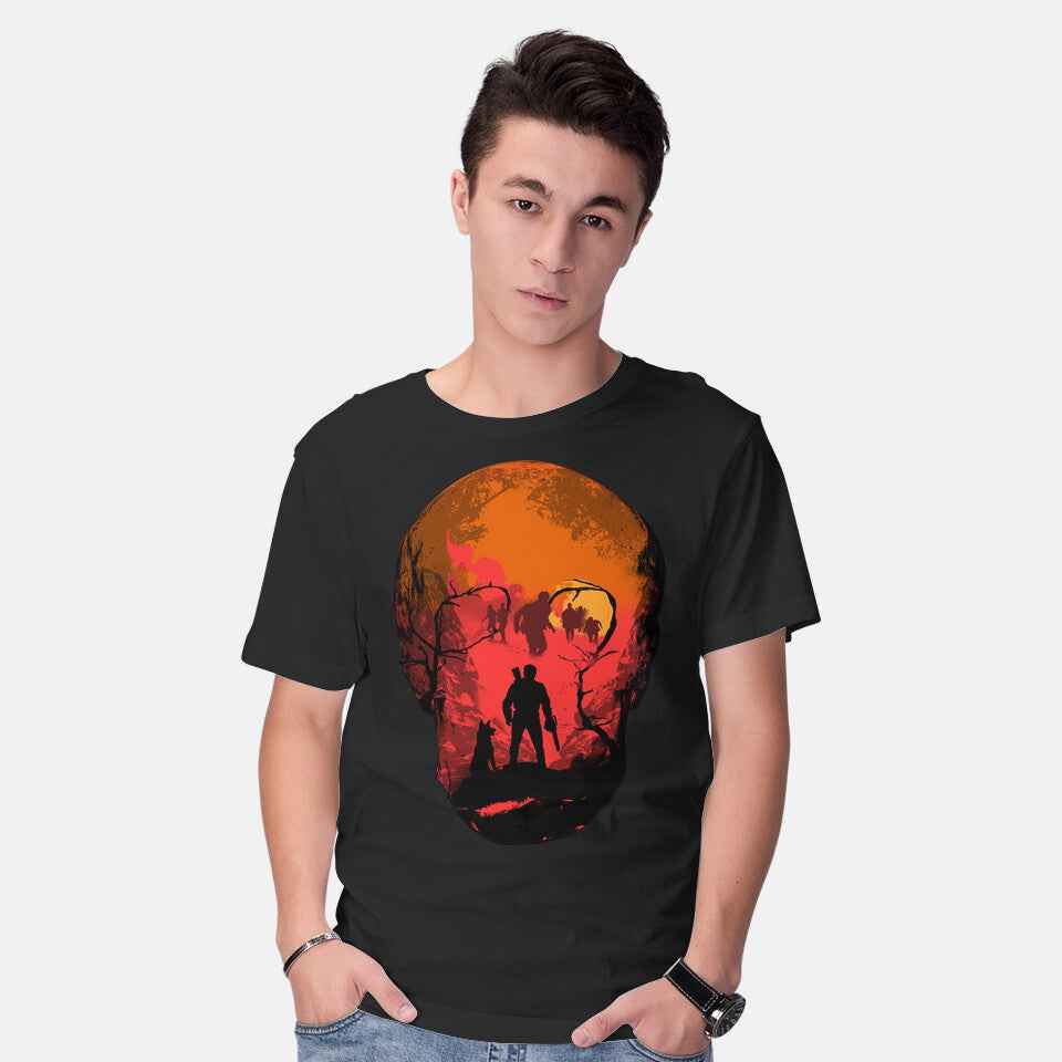 Evil Dead Fight – Horror Graphic T-Shirt