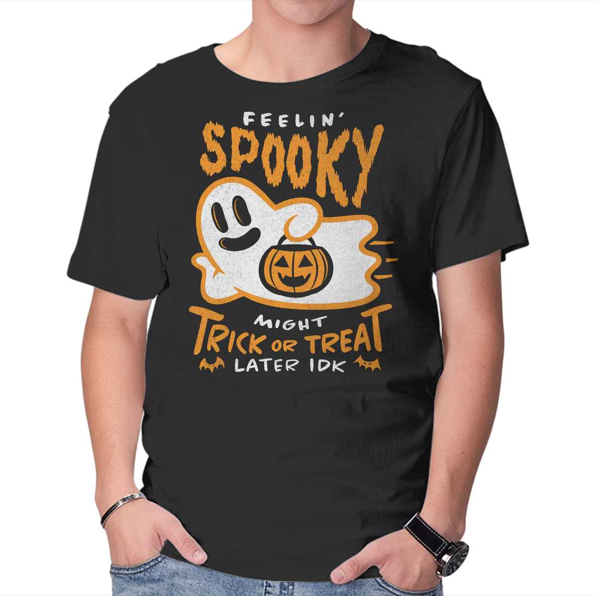 Might Trick Or Treat Later – Halloween Graphic T-Shirt