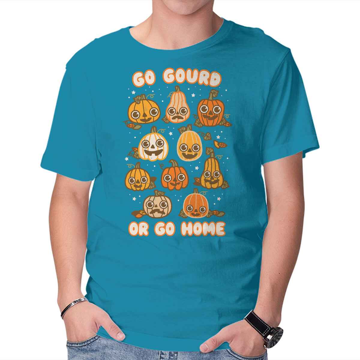 Go Gourd Or Go Home – Halloween Graphic T-Shirt