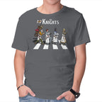 The Knights – Music Graphic T-Shirt in charcoal, product display