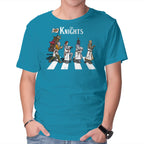The Knights – Music Graphic T-Shirt in turquoise, product display