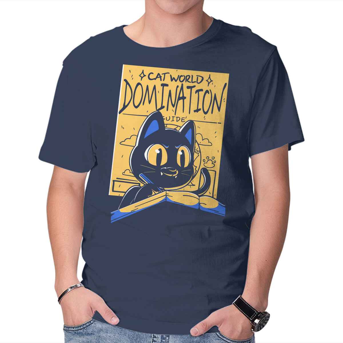 Cat Masterplan – Cat Graphic T-Shirt