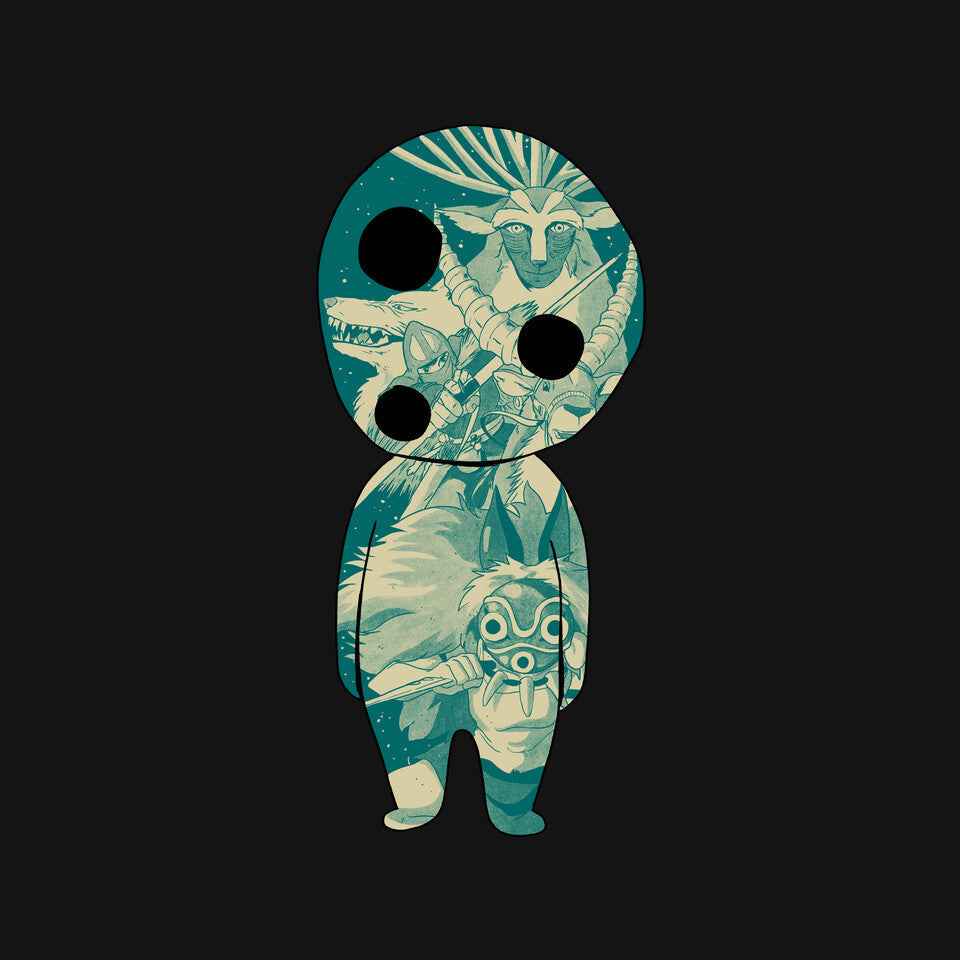 The Spirit Of The Forest – Anime Graphic T-Shirt