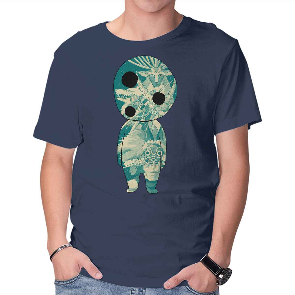 The Spirit Of The Forest – Anime Graphic T-Shirt